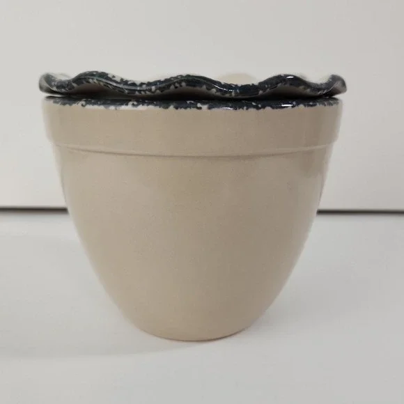 Vintage Home & Garden Party Ltd Made in USA Snowmen Christmas Serving Dip Bowl - Picture 4 of 7